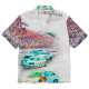 Huf Ανδρικό πουκάμισο Circuit S/S Woven Top